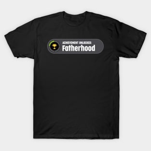 Gamer Fatherhood Achievement T-Shirt